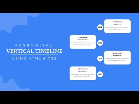 Responsive CSS Vertical Timeline Design | CSS Tricks