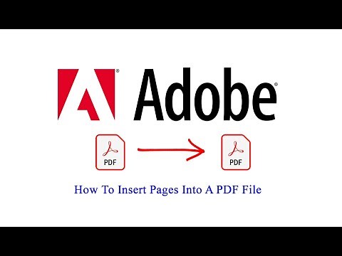How To Insert Pages Into A PDF File