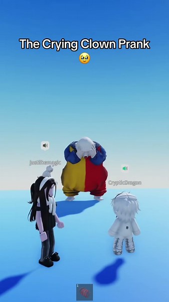 Fat crying clown #roblox