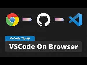 VSCode Tip #9 - Open VSCode on Browser - GitHub