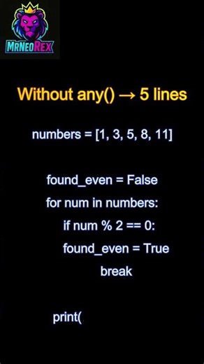 Stop Using Loops in Python! This 1 Line Trick Saves HOURS 🔥#shorts