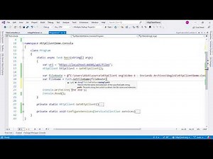 6 - Using HttpClient to send files to a Web API | HttpClient C#