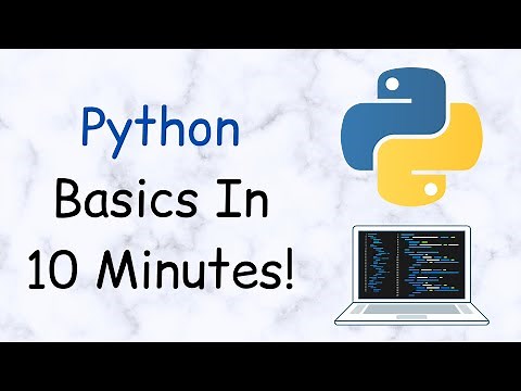 Python Basics in 10 Minutes - Quick Beginner Tutorial!