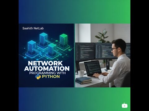 Network Automation with Python (Part 2) | Cisco Switch Config via Telnetlib | CCNA | Saahith