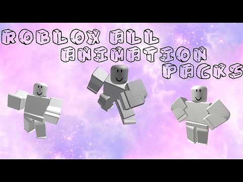 ROBLOX ALL ANIMATION PACKS