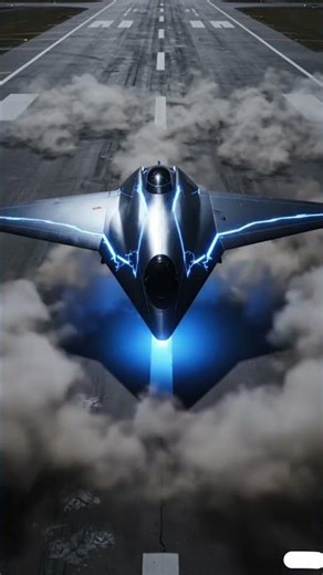 Alien Stealth War Aircraft Takeoff | Futuristic Cinematic Video #military #future