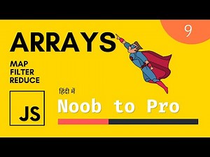 Arrays in JavaScript Explained in Hindi | Beginner to Expert 🔥 | Complete Course #9