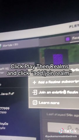 Available for ALL platforms! Code: Hegoz-njQBrs3dE #realm #minecraft #pokemon #bedrock #minecraftbedrock