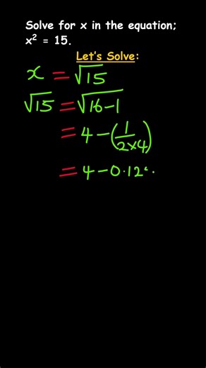 SOLVE FOR X IN THE EQUATION_BLACK BOARD_6-8
