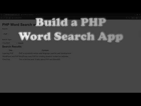 Master PHP Database Search: FULLTEXT, LIKE, LOCATE Queries in 20 Minutes!