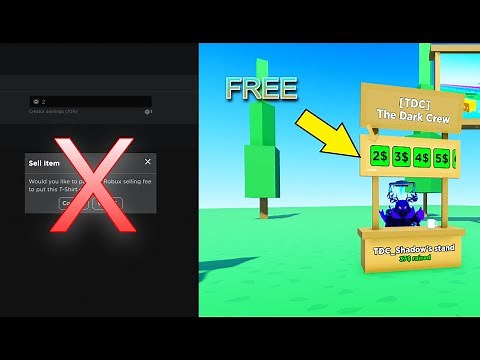 How to put FREE T-SHIRT on "Pls Donate" - Roblox
