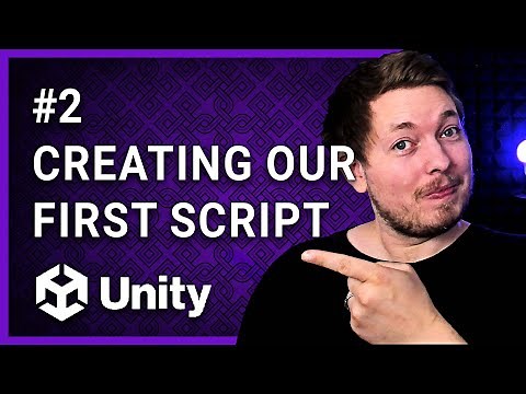 #2 | CREATING OUR FIRST C# SCRIPT! 🎮 | Unity For Beginners | Unity Tutorial
