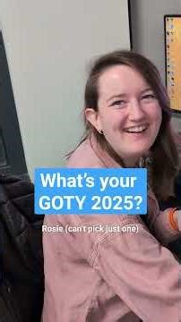 What is your game of the year?