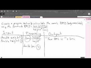 C# Lesson 27 - IPO Chart and Design Demo