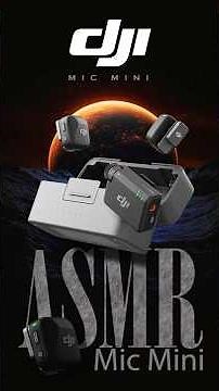 DJI Mic Mini ASMR — Ultra-Tiny Wireless Mic That Captures Every Whisper #djimicmini #DJI #ASMR