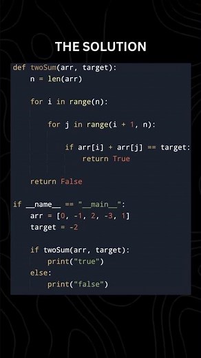 LeetCode Two Sum Explained in 30 Seconds