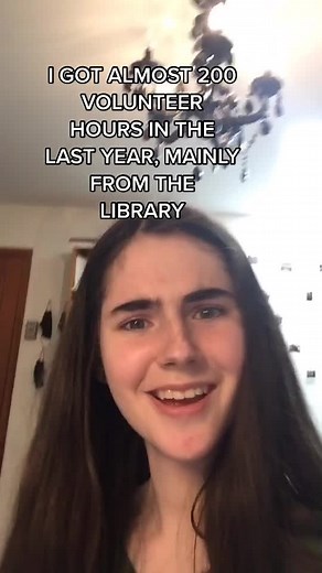 volunteering at the library gives you an insane amount of service hours!! #deeprealization #volunteer #library #librariesoftiktok #teenvolunteer