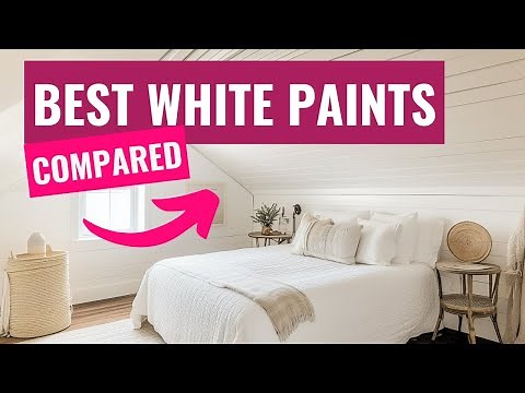BEST WHITE PAINTS for your house interior + tips on how to choose the RIGHT COLOR