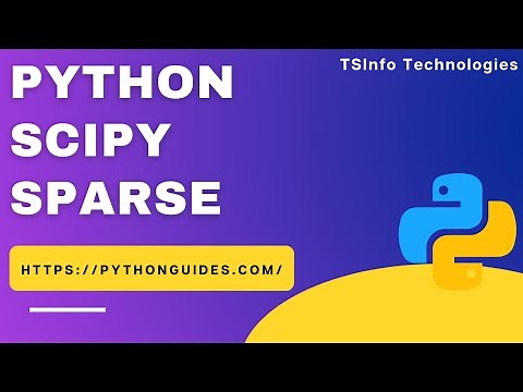 What is Sparse matrix in Python Scipy | Python Scipy Sparse