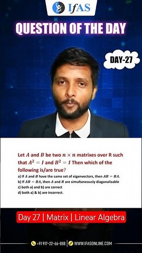 Day 27 | Matrix | Linear Algebra