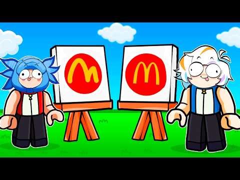 DRAW THE LOGO TO WIN COMPLETELY (ROBLOX)