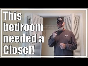 Build a NEW Bedroom Closet | Home Renovation Part 1 | 2021/22