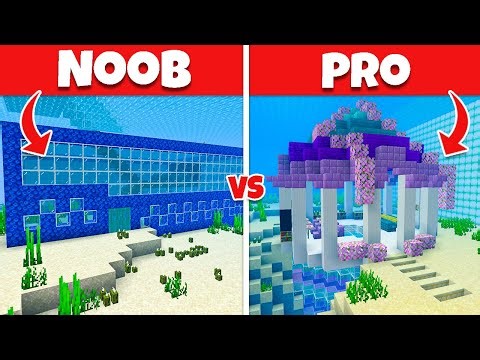 Aphmau Crew builds a MERMAID SCHOOL | NOOB vs PRO