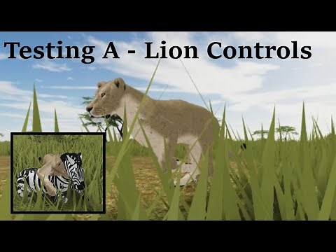 Roblox - Testing A - Lion controls