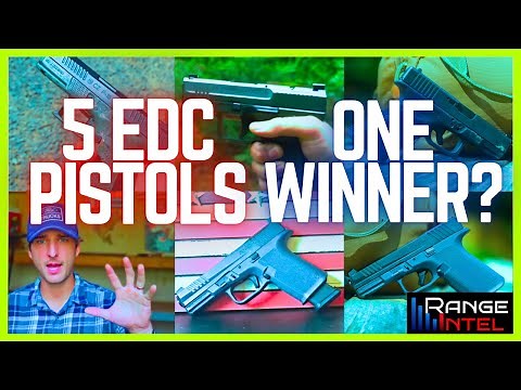 I Tested 5 EDC Pistols to Find the Best - The Results Shocked Me #edc