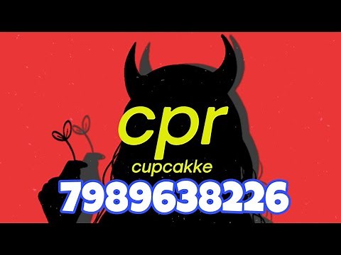 CupcakKe - CPR | Roblox Music Code/ID **WORKING**