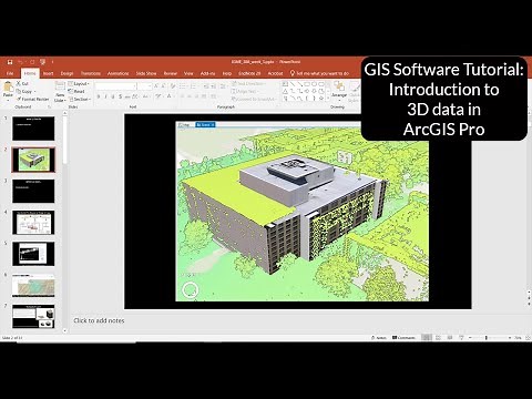 GIS Software Tutorial: Introduction to 3D Data in ArcGIS Pro #GIS #Maps #3D