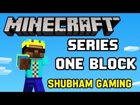 Welcome to Minecraft One Block Survival in Day 6 in real time Mobile