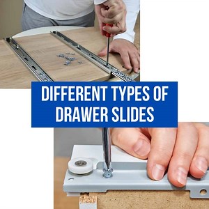 Different Types of Drawer Slides - The Handyman's Daughter