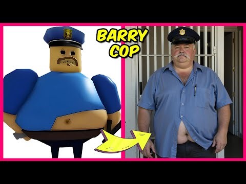 Roblox Obby Monsters In Real Life + Emoji Quiz + Their Favorite Things! 🎮| Barry Cop
