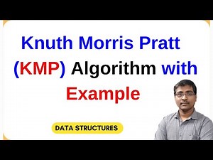KMP Pattern Matching Algorithm | Step-by-Step Example and Explanation | LPS Table