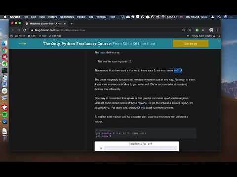 Matplotlib Scatter Plot – Simple Illustrated Guide – Be on the Right Side of Change