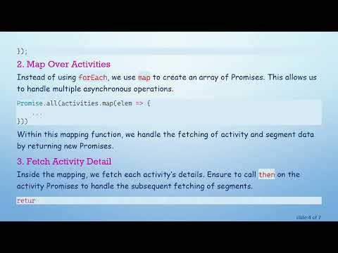 How to Use forEach with Promises in JavaScript