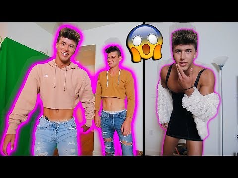 GENDER SWAP CHALLENGE! WEARING GIRLFRIENDS CLOTHES!!!