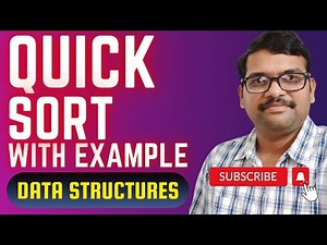 DS_29-Quick Sort Algorithm | Step-by-Step Explanation with Example | DSA using C