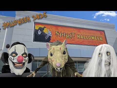 The WORST Spirit store? Spirit Halloween 2025 FIRST Store Visit - What do they have?
