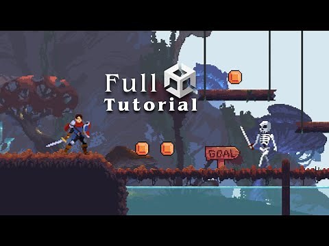 Full Course on How to make a 2d game in UNITY with C# | Beginners& Intermediate