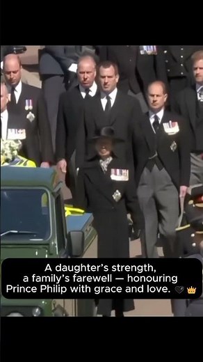 Princess Anne at Her Father’s Funeral — A Moment of Quiet Strength 👑🖤