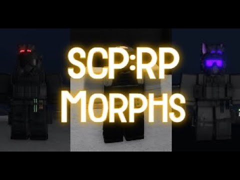 All morphs in SCP:RP | Roblox