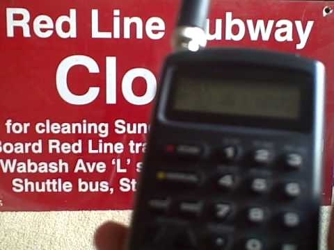 UNIDEN BEARCAT BC80XLT SCANNER