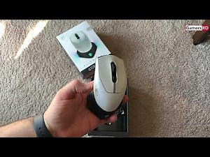Alienware AW610M Wireless Gaming Mouse Unboxing