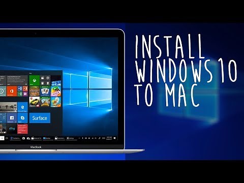 Install Windows 10 to Mac via Boot Camp Assistant (macOS High Sierra)