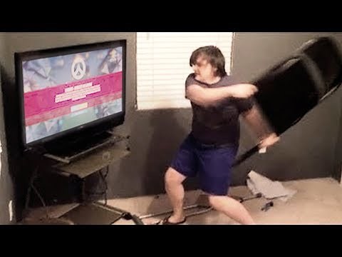 Funniest Gamer RAGE Quit Compilation! LOL