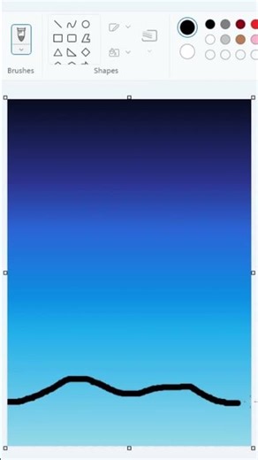 How to mix colour in ms paint | paint in computer| art #drawing #art