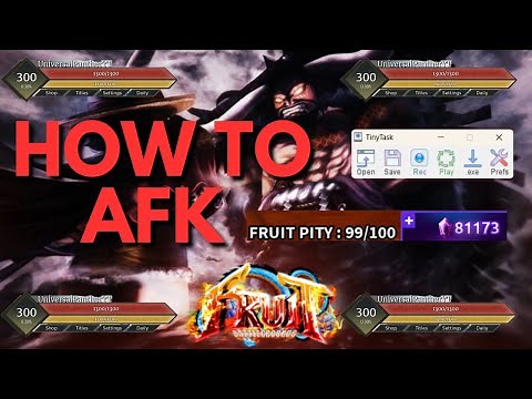 HOW TO AFK/MACRO FRUIT BATTLEGROUNDS