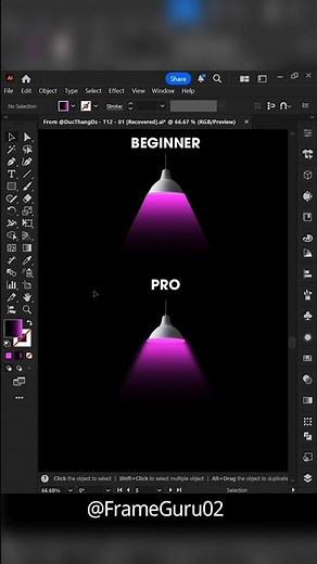 Adobe Illustrator 2026: LED Light Rays Effect Tutorial | Create Pro Lighting in 30 Seconds